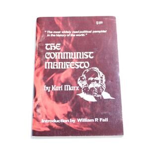 The Communist Manifesto, Karl Marks, 1984, Book, Politics,  ~ 250407-WH 345